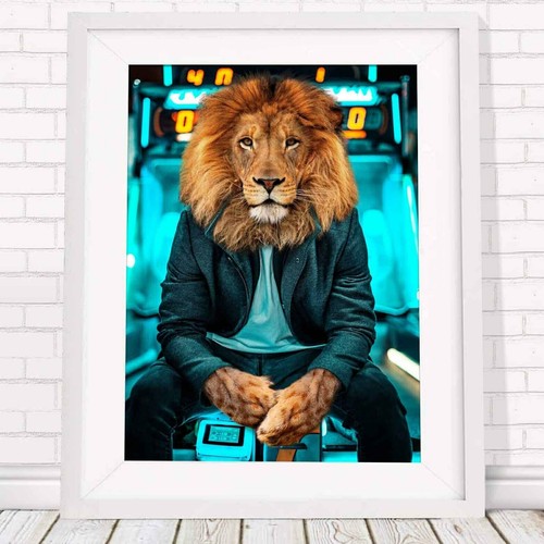 501077 lion urban jungle - 501077,