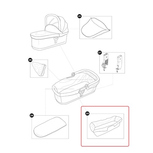 Thule liner gray - thule,