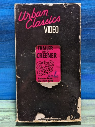 Galactic gigolo vhs original - galactic,
