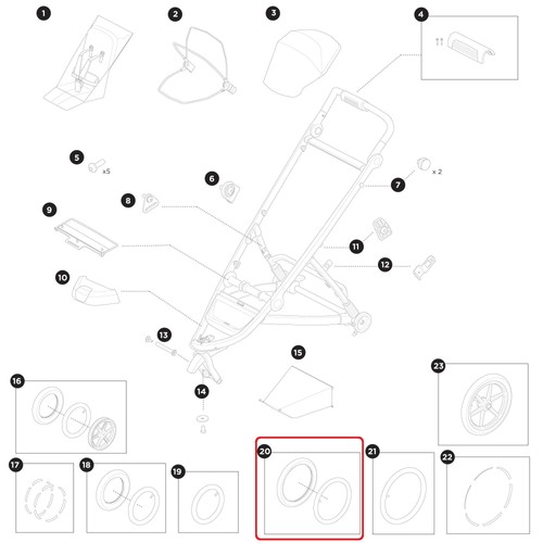 Thule tire assembly - thule,