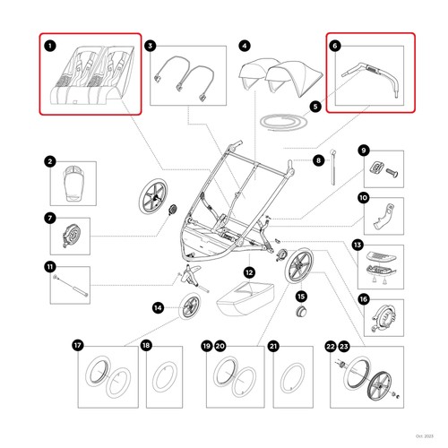 Thule seat double - thule,