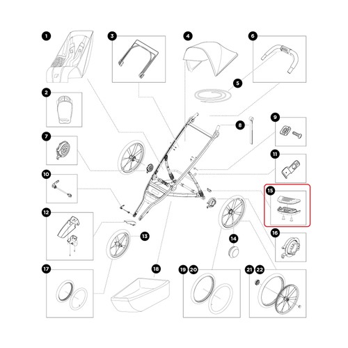 Thule parking brake - k.,