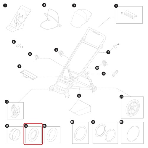 Thule tire assembly - thule,