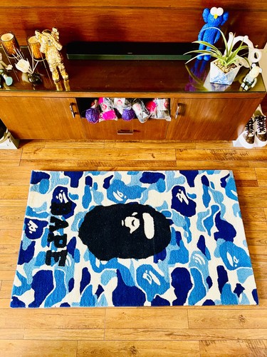 Blue urban camouflage - urban, 5x3