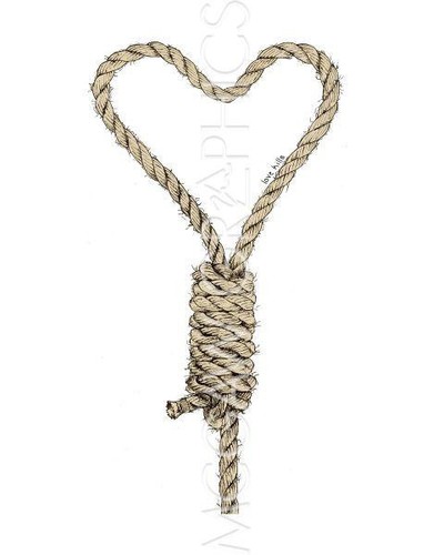 Love kills heart rope - rope,, urban