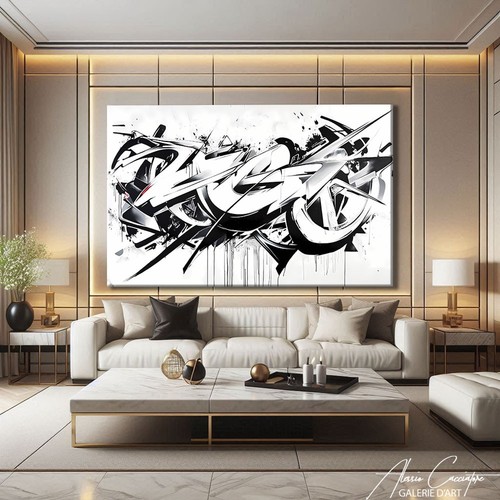 Graffiti wall art canvas - graffiti,