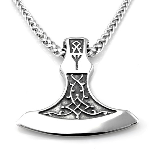 Odin axe pendant - pendant, viking