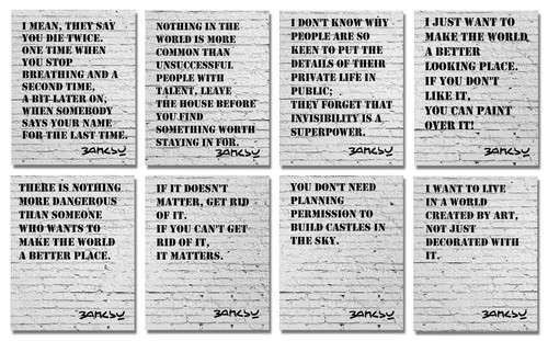 Banksy wall decor - banksy,